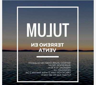 Residential Land For Sale in Tulum, Mexico