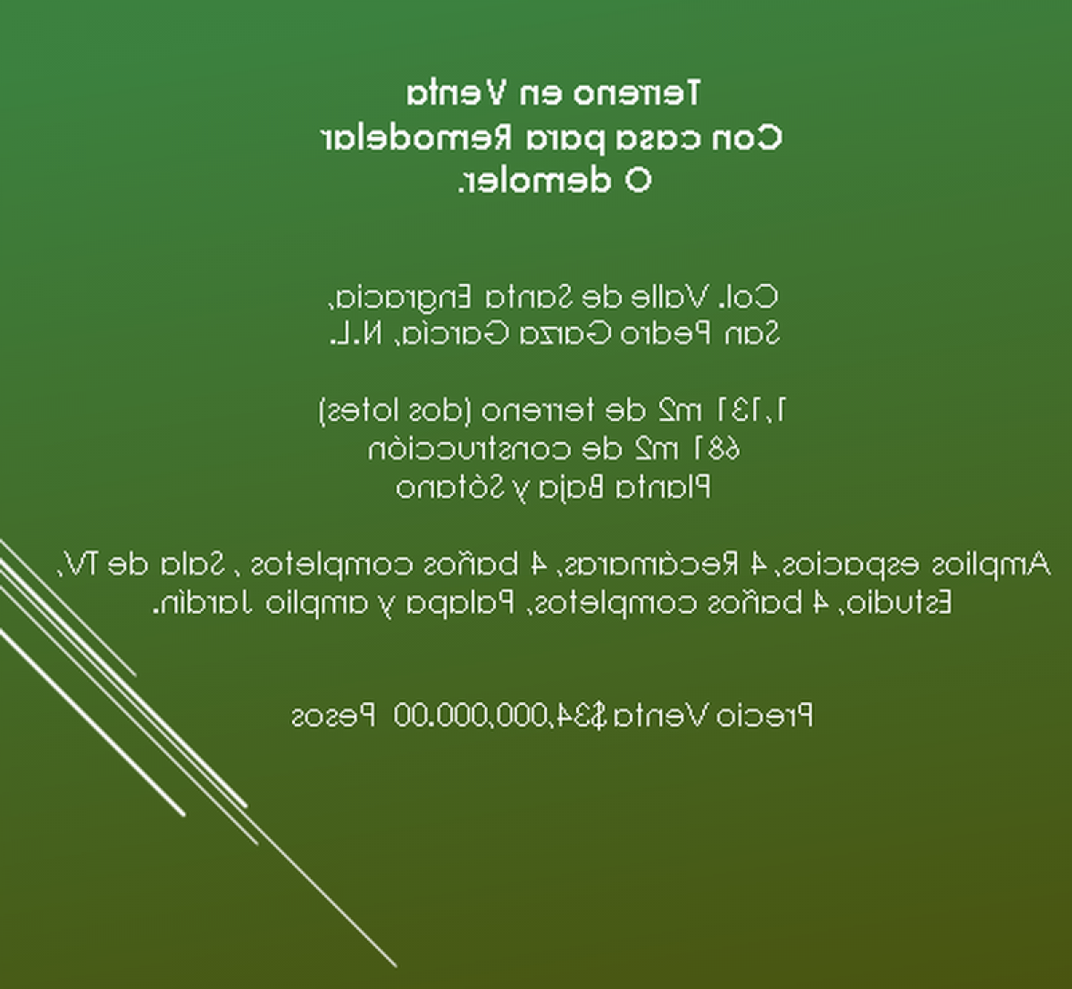 Picture of Development Site For Sale in San Pedro Garza Garcia, Nuevo Leon, Mexico