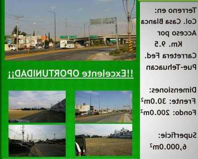 Residential Land For Sale in Amozoc, Mexico