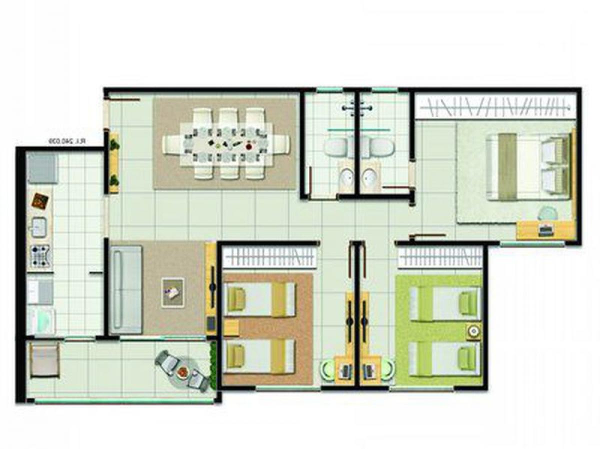 Picture of Apartment For Sale in Marilia, Sao Paulo, Brazil