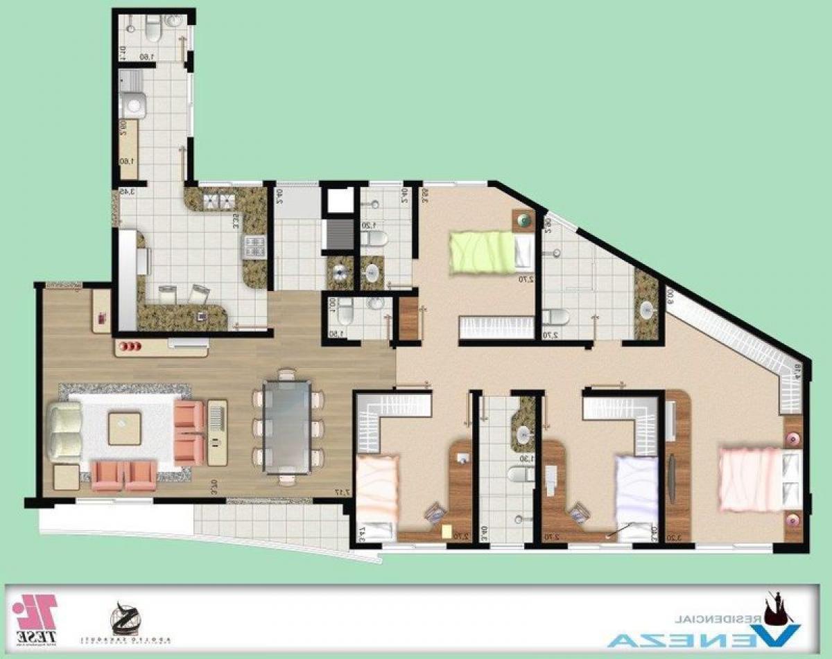 Picture of Apartment For Sale in Curitiba, Parana, Brazil