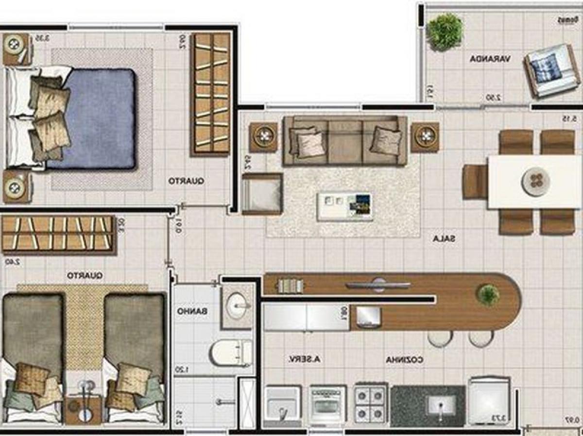 Picture of Apartment For Sale in Sumare, Sao Paulo, Brazil