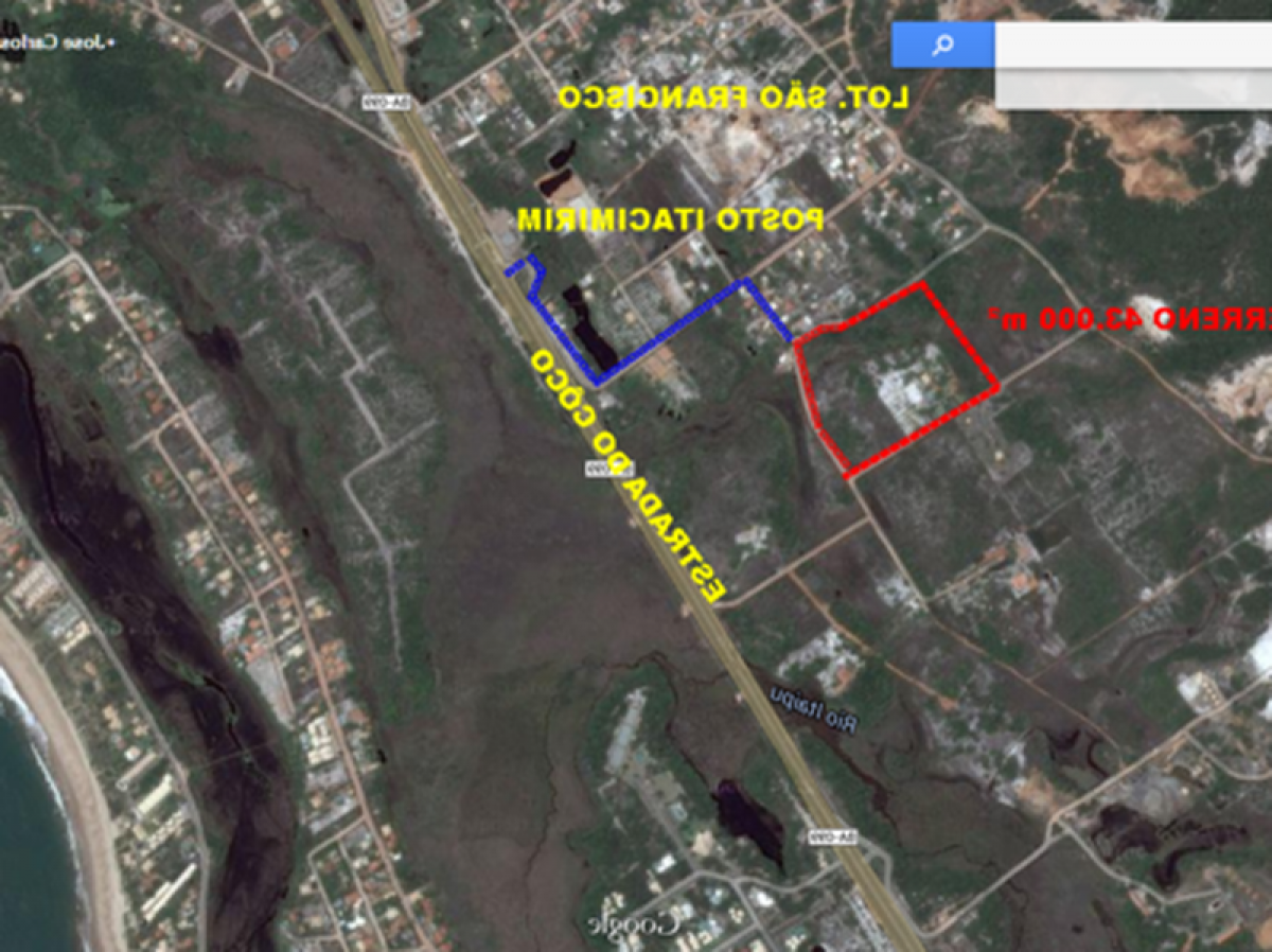 Picture of Residential Land For Sale in Mata De Sao Joao, Bahia, Brazil