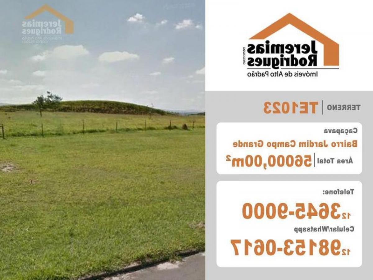 Picture of Residential Land For Sale in Caçapava, Sao Paulo, Brazil