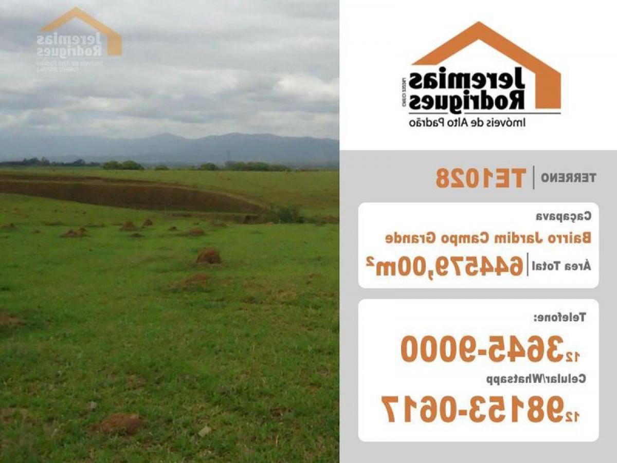 Picture of Residential Land For Sale in Caçapava, Sao Paulo, Brazil