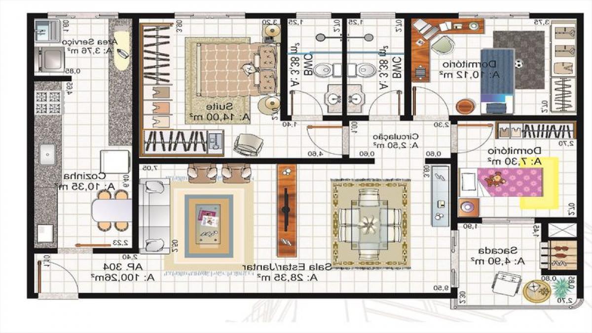 Picture of Apartment For Sale in Chapeco, Santa Catarina, Brazil