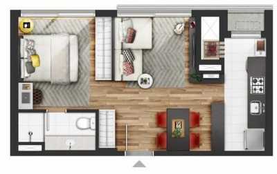 Apartment For Sale in Pelotas, Brazil