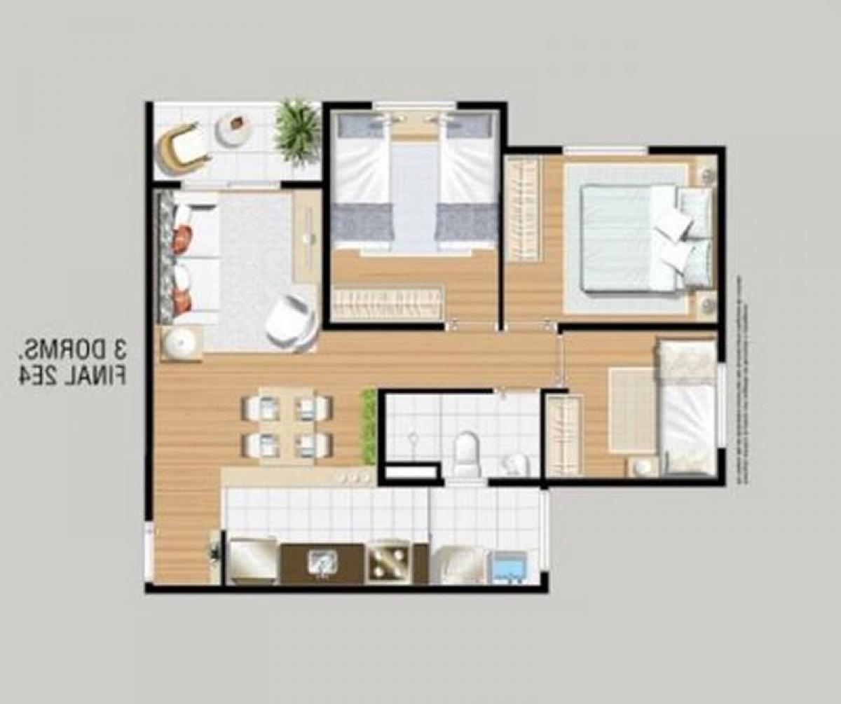 Picture of Apartment For Sale in Jandira, Sao Paulo, Brazil