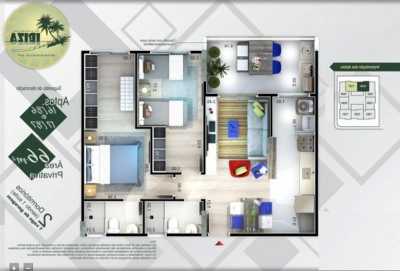 Apartment For Sale in Mongagua, Brazil