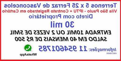 Residential Land For Sale in Ferraz De Vasconcelos, Brazil