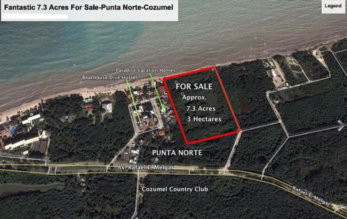 Picture of Commercial Land For Sale in Cozumel, Quintana Roo, Mexico