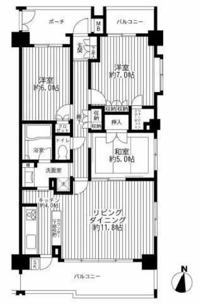 Apartment For Sale in Yokohama Shi Izumi Ku, Japan