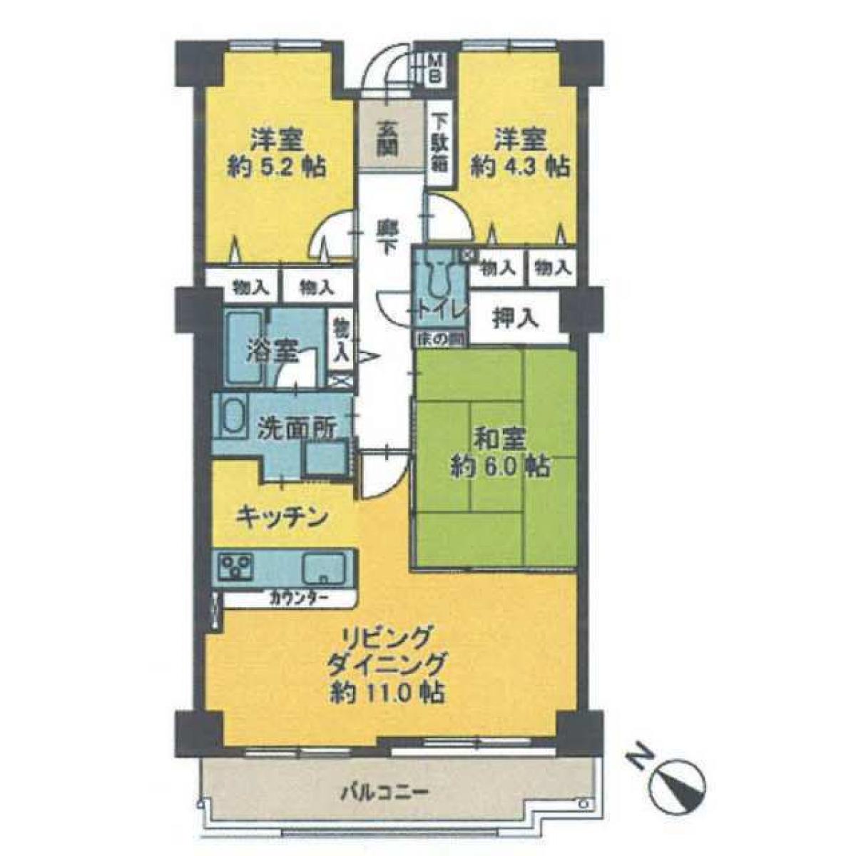 Picture of Apartment For Sale in Nagoya Shi Midori Ku, Aichi, Japan
