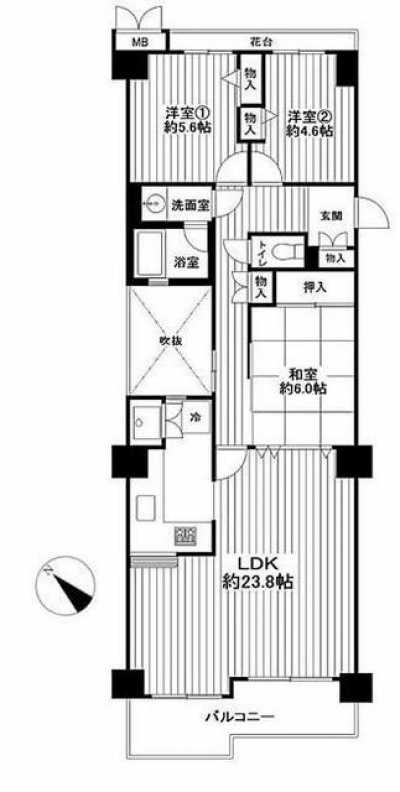 Apartment For Sale in Ikoma Shi, Japan