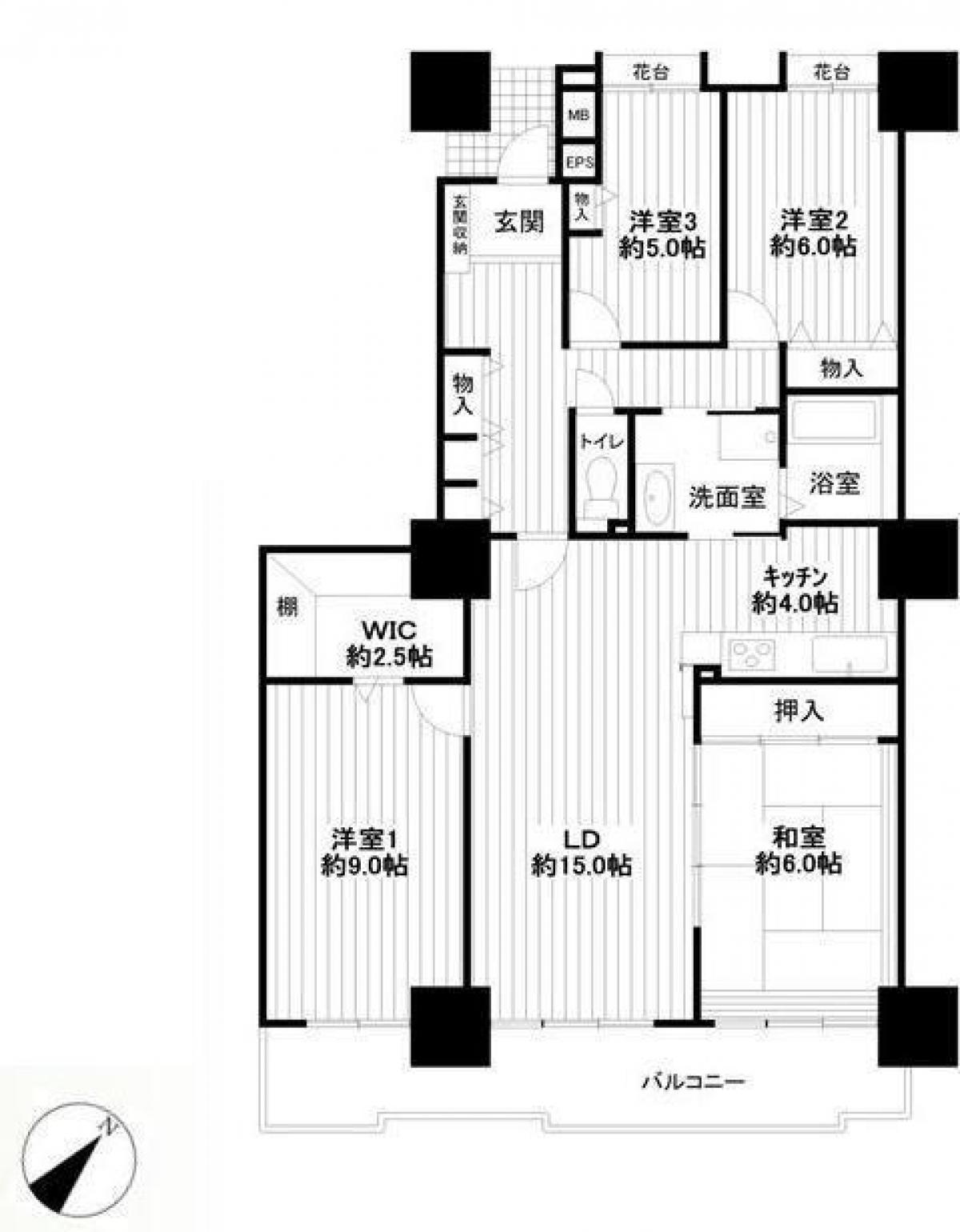 Picture of Apartment For Sale in Inagi Shi, Tokyo, Japan