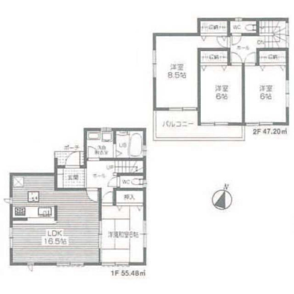 Picture of Home For Sale in Hanno Shi, Saitama, Japan