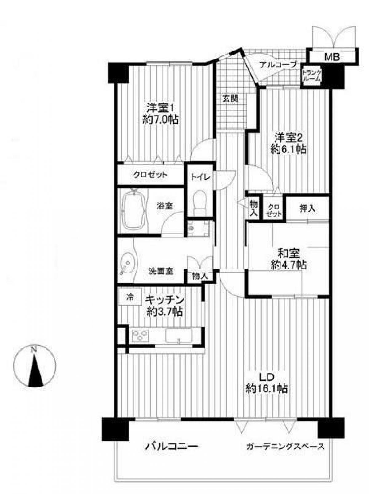 Picture of Apartment For Sale in Yachiyo Shi, Chiba, Japan