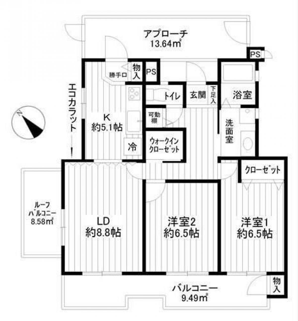 Picture of Apartment For Sale in Kawasaki Shi Miyamae Ku, Kanagawa, Japan