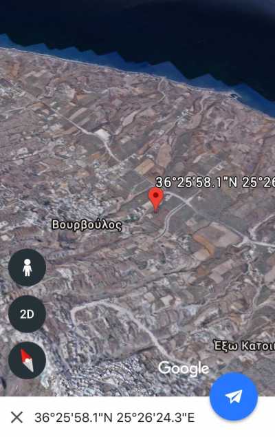 Residential Land For Sale in Santorini, Greece