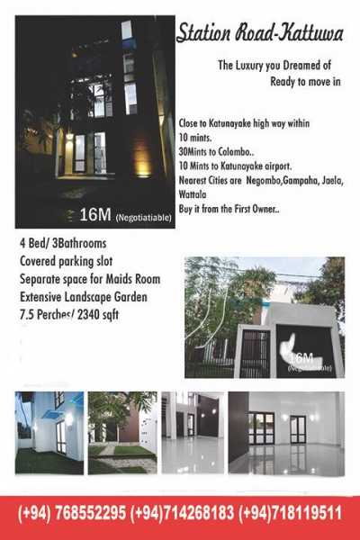 Home For Sale in Negombo, Sri Lanka