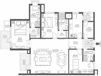 Apartment For Rent in Gurgaon, India