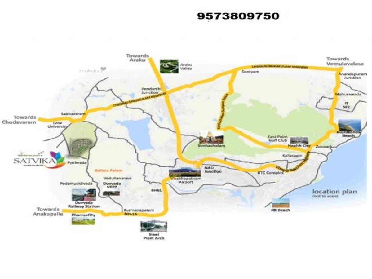 Picture of Residential Land For Sale in Visakhapatnam, Andhra Pradesh, India