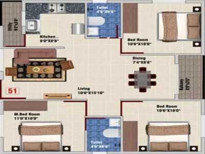 Apartment For Rent in Bangalore, India