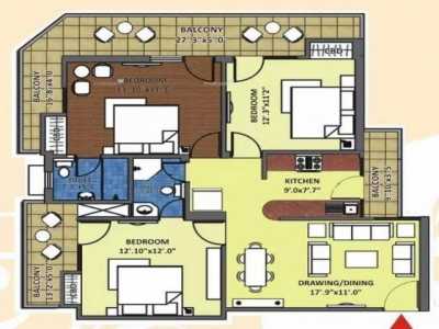 Apartment For Rent in Ghaziabad, India