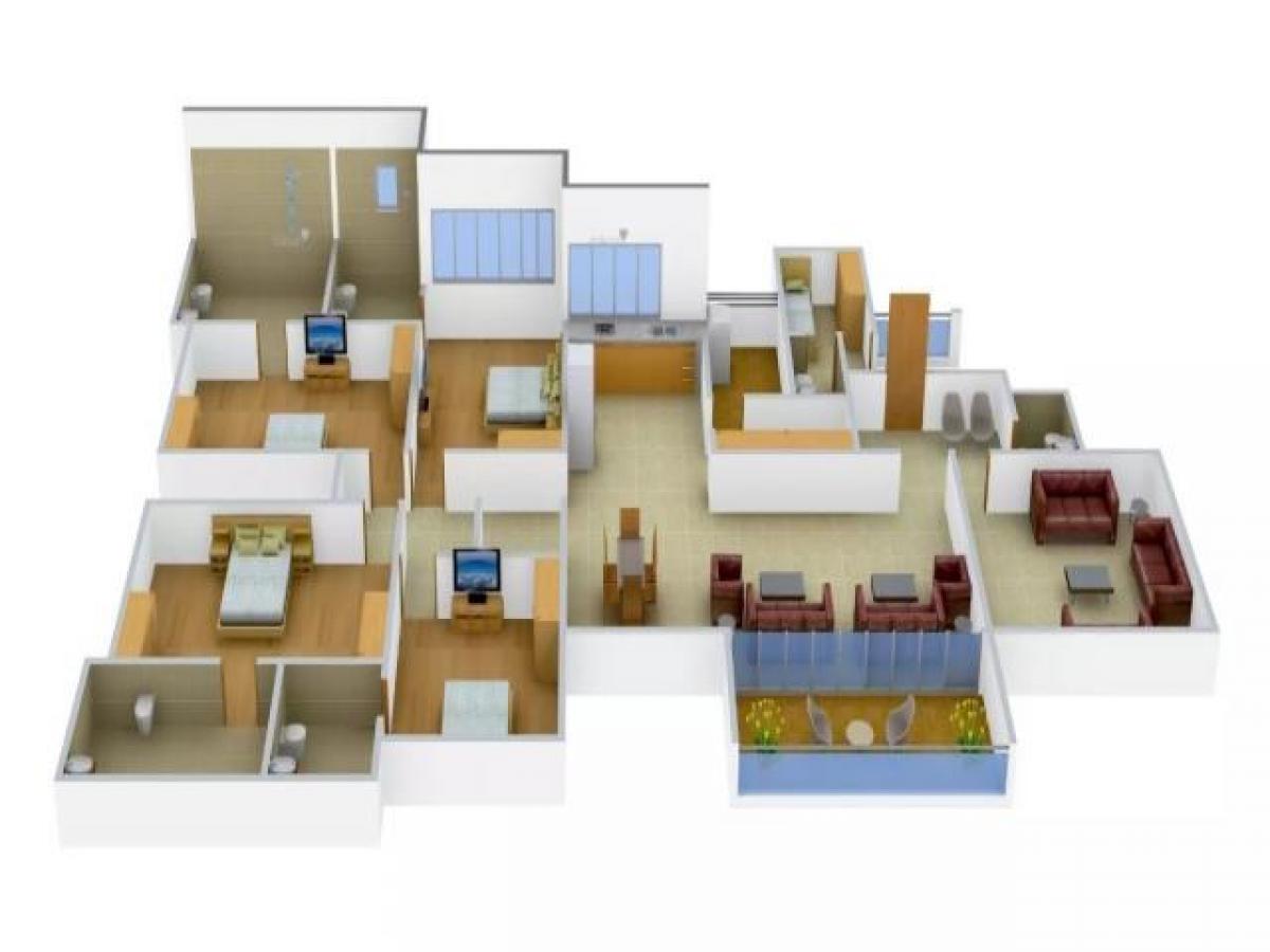 Picture of Apartment For Rent in Ahmedabad, Gujarat, India