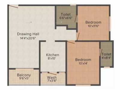 Apartment For Rent in Indore, India