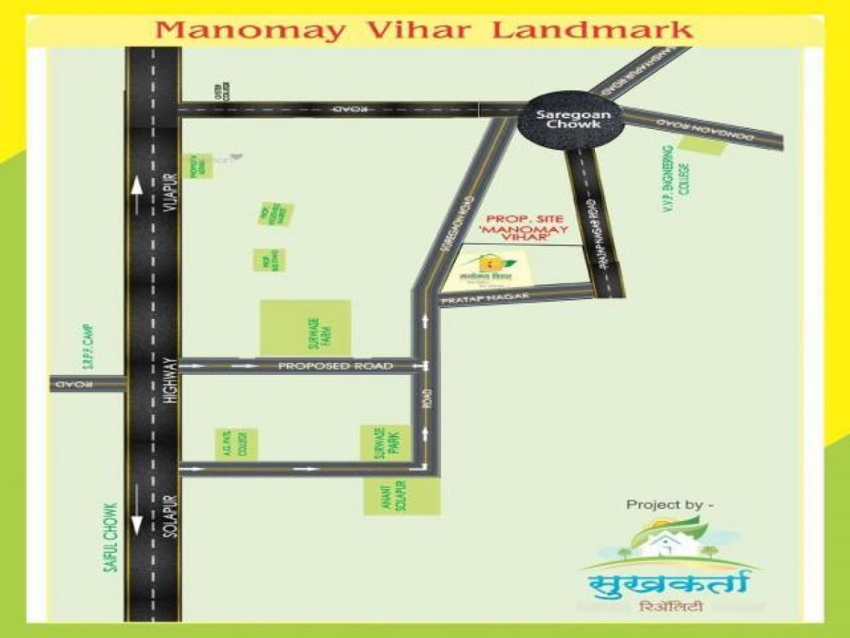 Picture of Residential Land For Sale in Solapur, Maharashtra, India