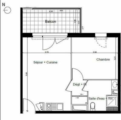 Condo For Sale in Le Pontet, France