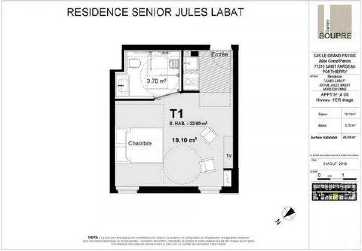 Picture of Apartment For Sale in Bayonne, Aquitaine, France