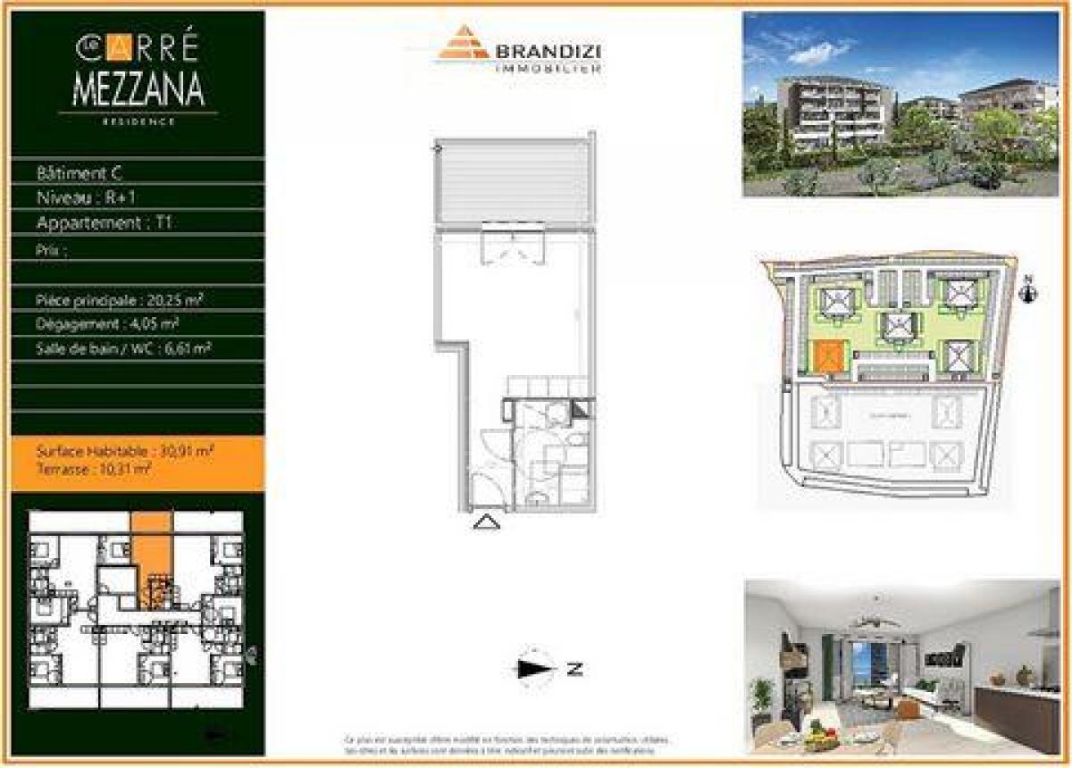 Picture of Apartment For Sale in Lucciana, Corse, France