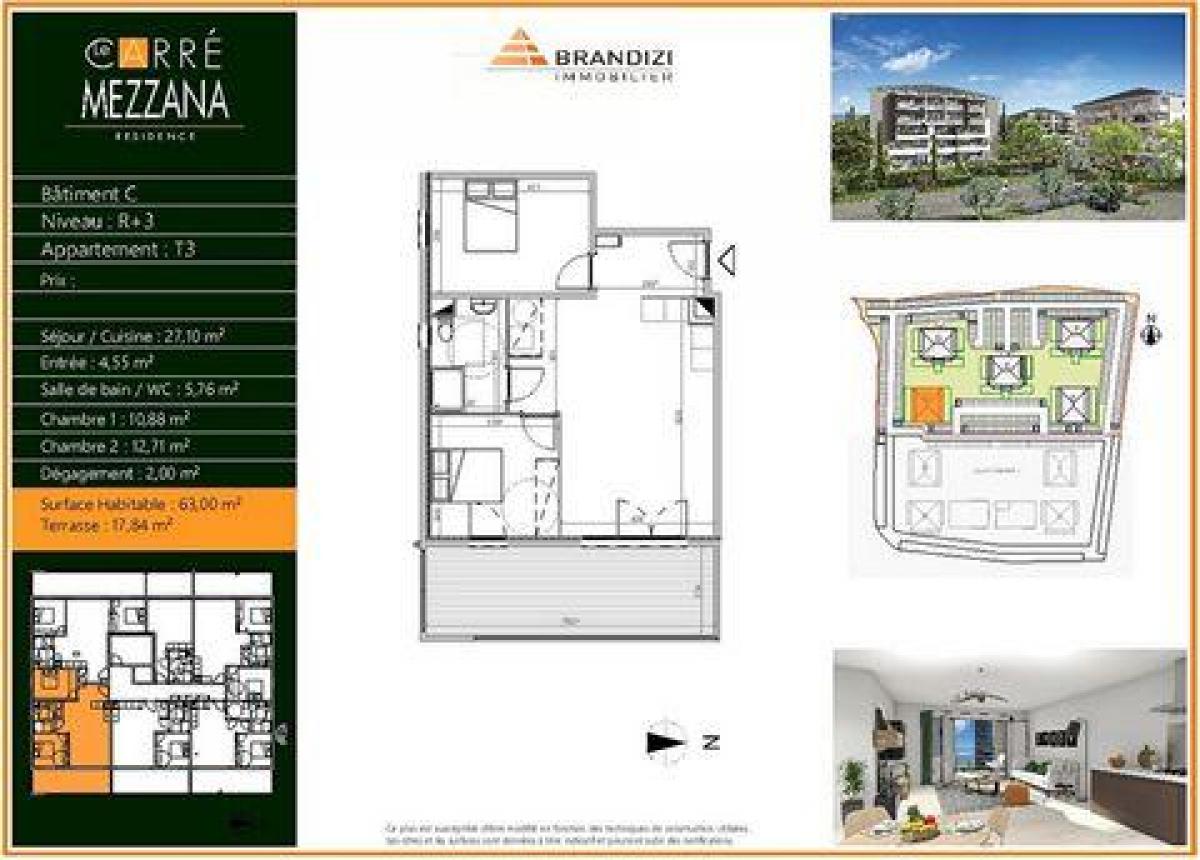 Picture of Condo For Sale in Lucciana, Corse, France