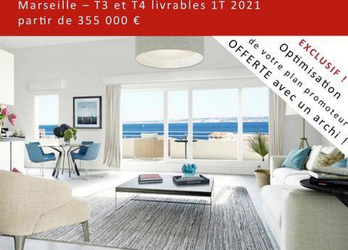 Picture of Apartment For Sale in Marseille, Provence-Alpes-Cote d'Azur, France