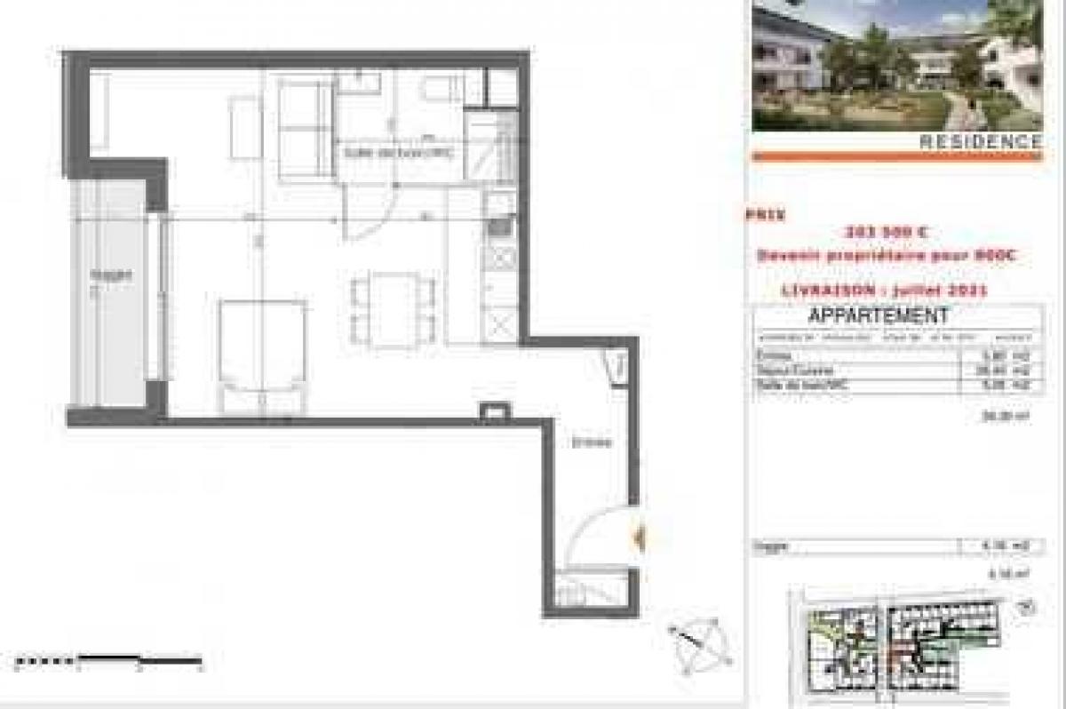 Picture of Apartment For Sale in Talence, Aquitaine, France