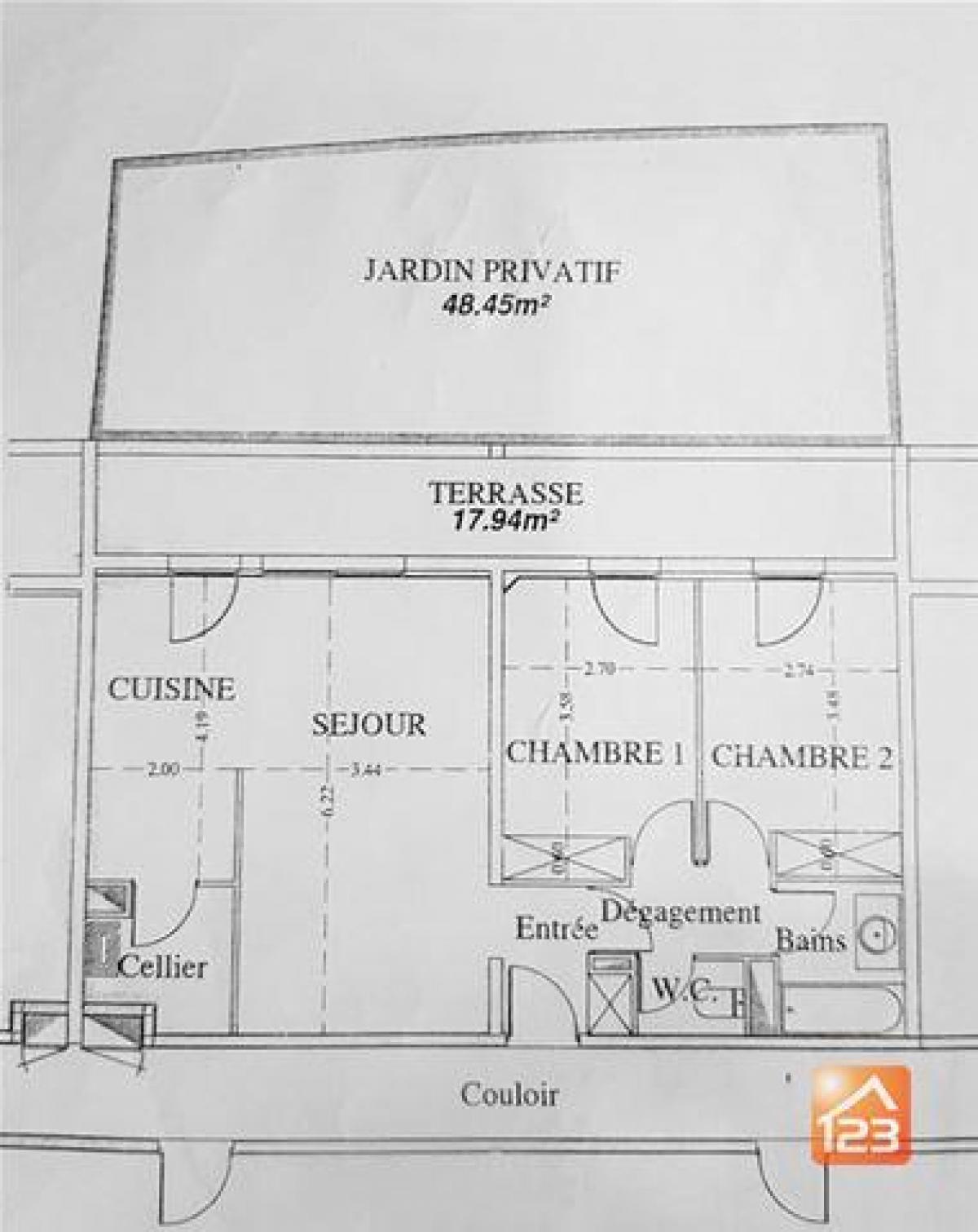 Picture of Condo For Sale in Bizanos, Aquitaine, France