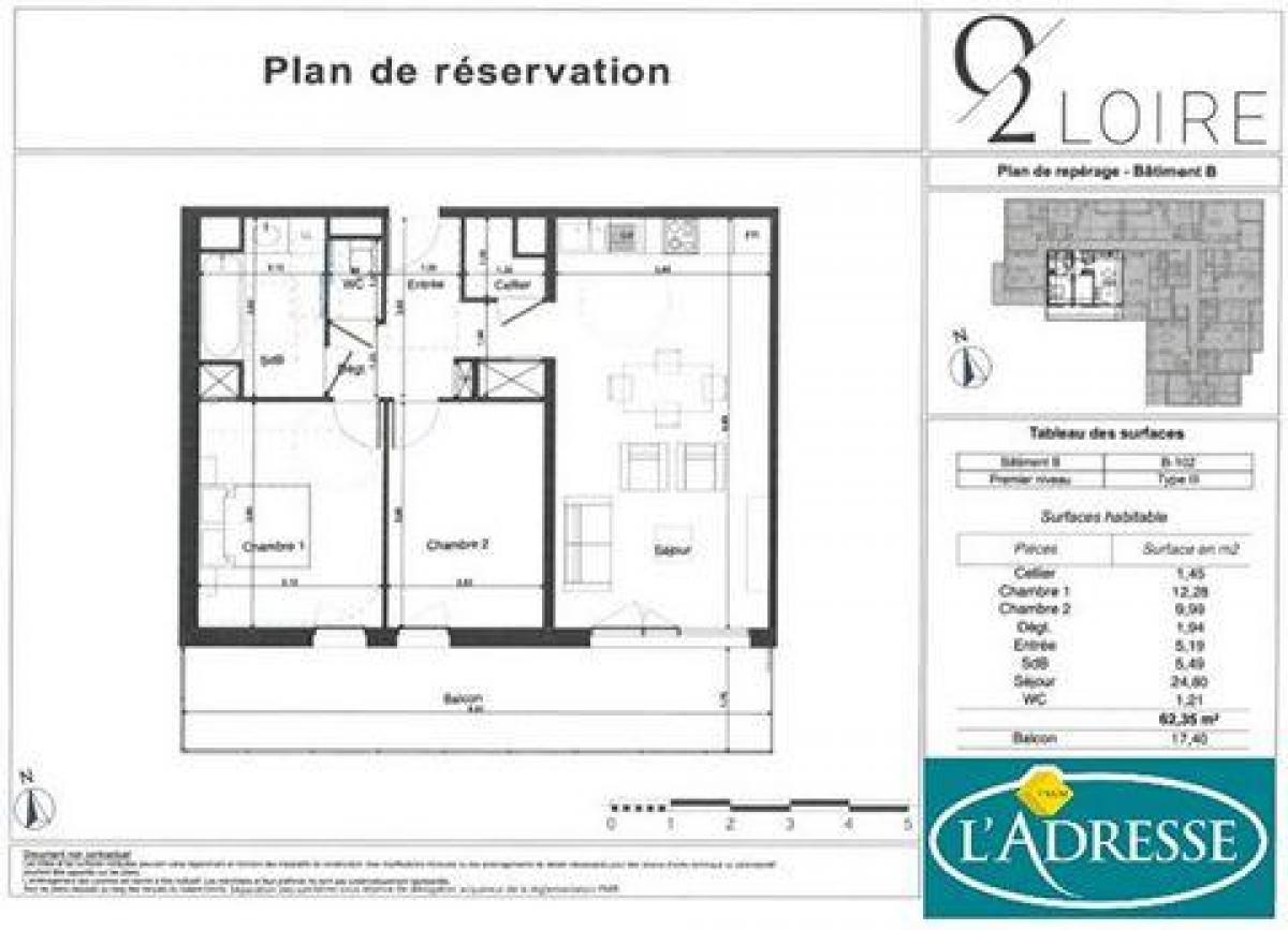 Picture of Condo For Sale in Tours, Touraine, France