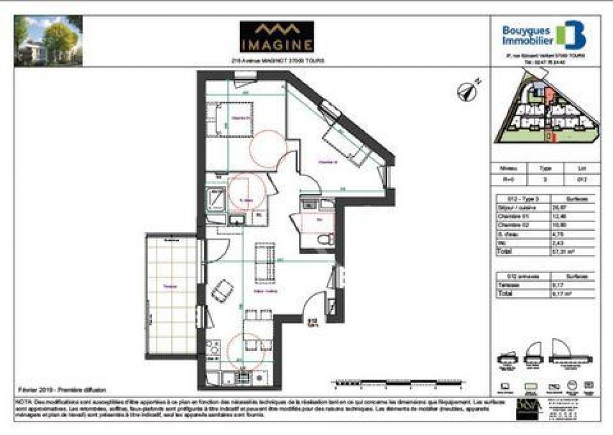 Picture of Condo For Sale in Tours, Touraine, France