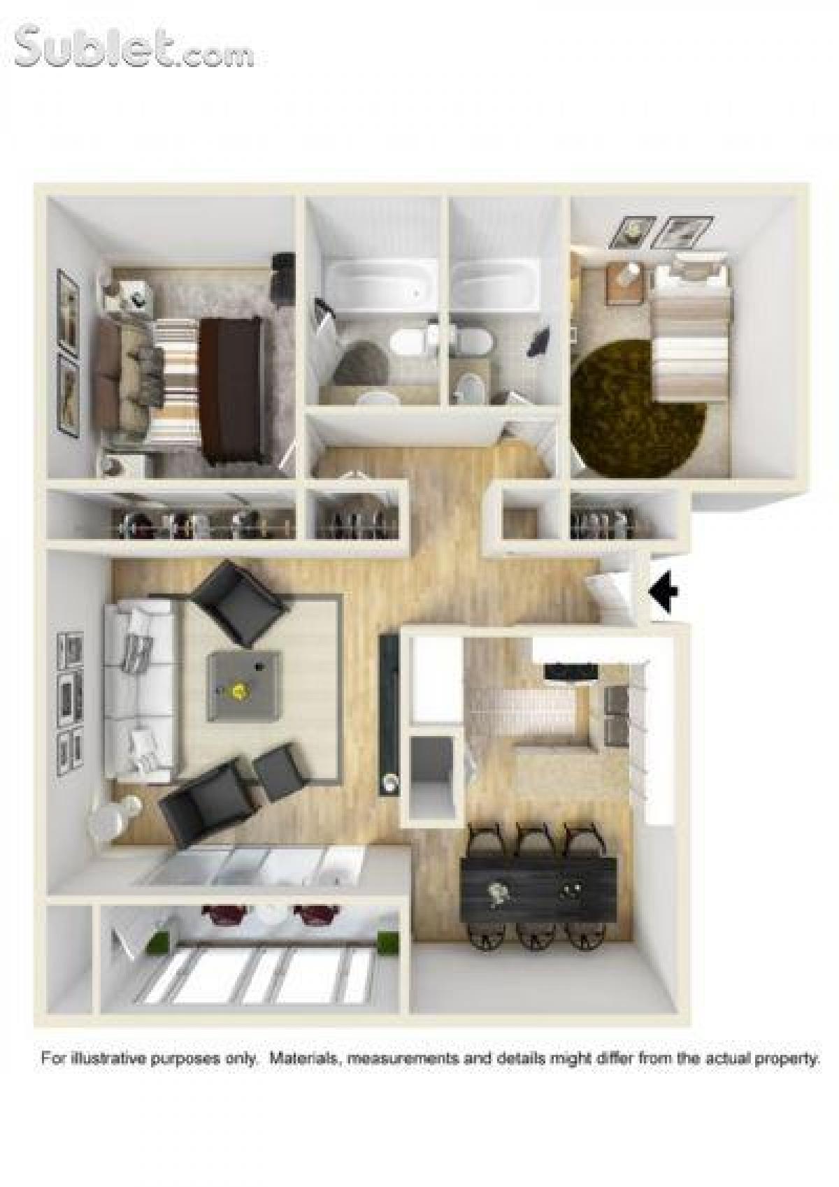 Picture of Apartment For Rent in Orange, California, United States