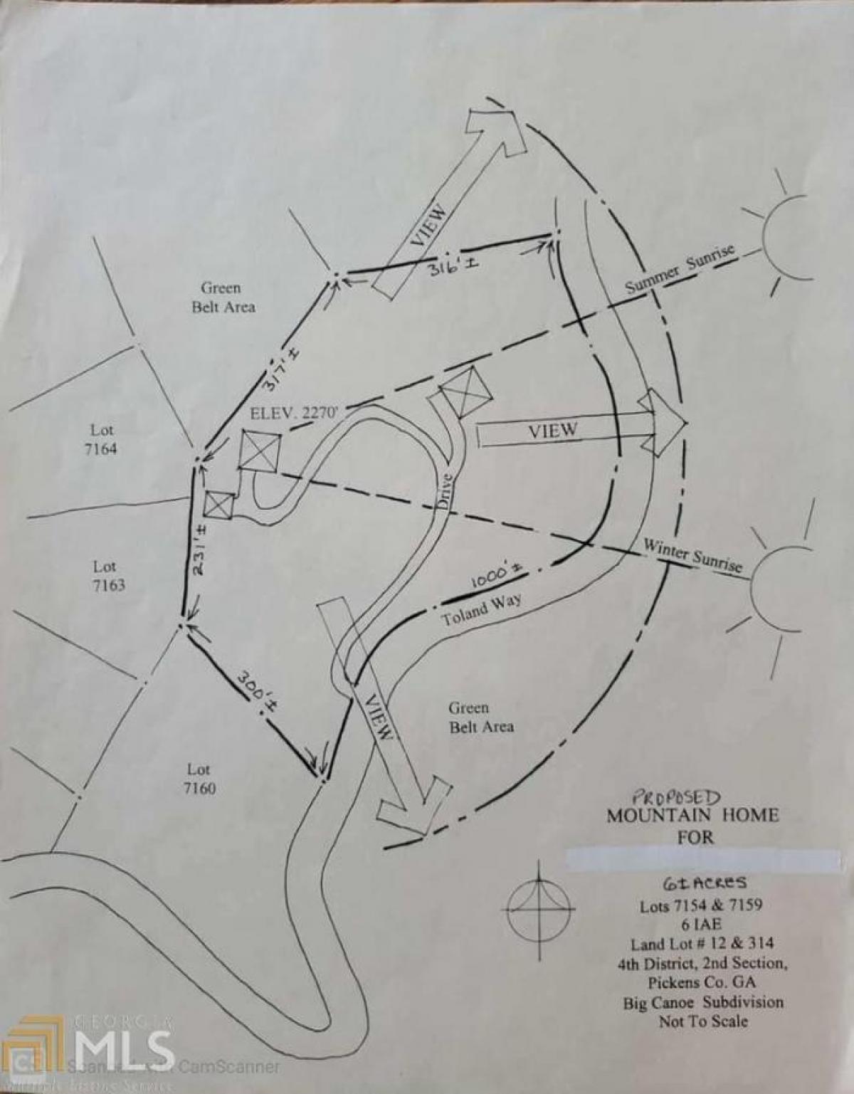 Picture of Residential Land For Sale in Big Canoe, Georgia, United States