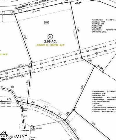 Residential Land For Sale in Spartanburg, South Carolina