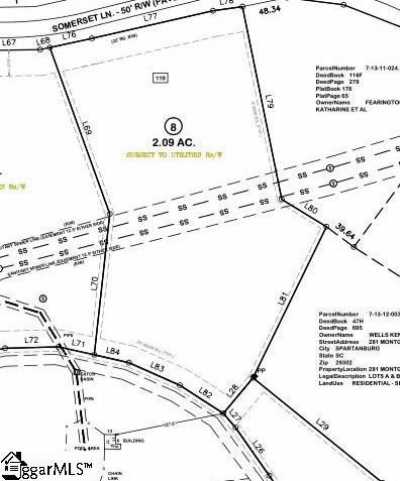 Residential Land For Sale in Spartanburg, South Carolina