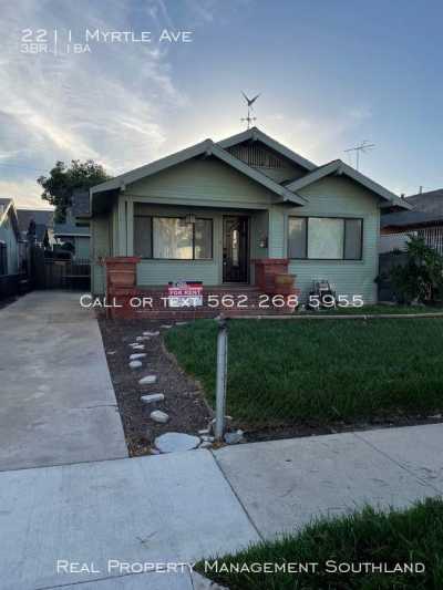 Home For Rent in Long Beach, California