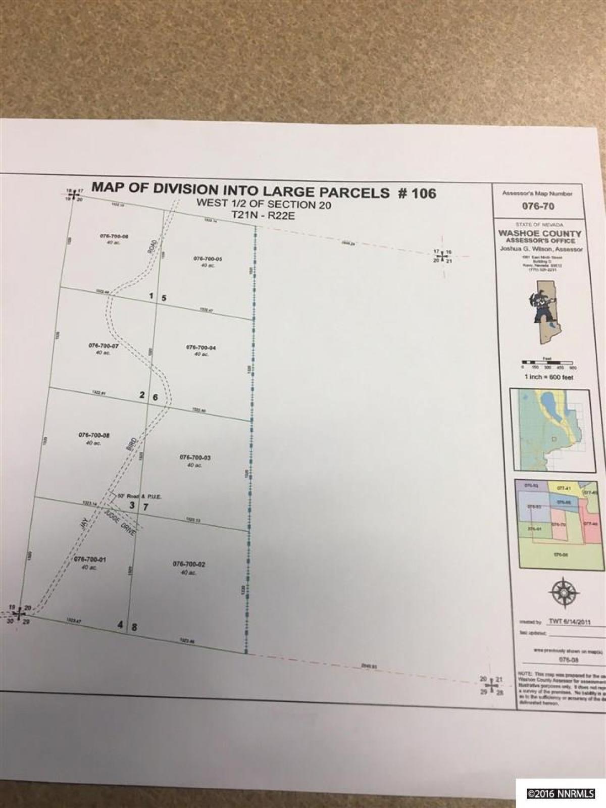 Picture of Residential Land For Sale in Reno, Nevada, United States