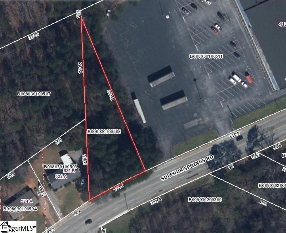 Picture of Residential Land For Sale in Greenville, South Carolina, United States