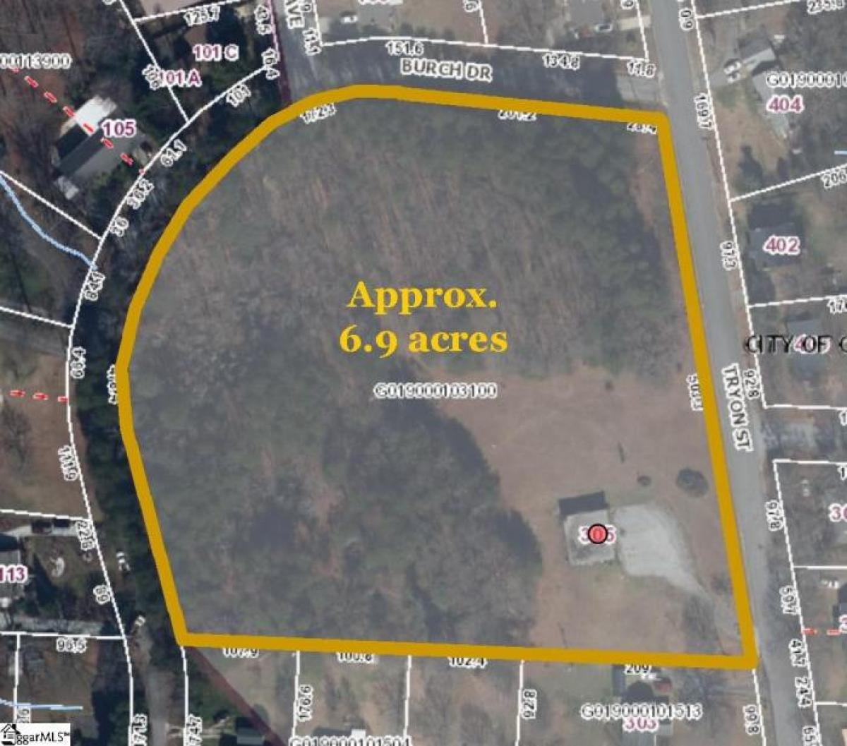 Picture of Residential Land For Sale in Greer, South Carolina, United States