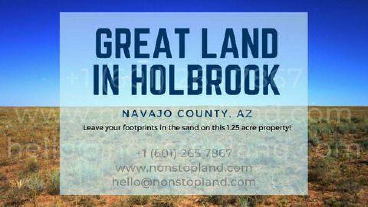 Picture of Residential Land For Sale in Holbrook, Arizona, United States