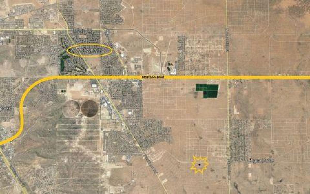 Picture of Residential Land For Sale in El Paso, Texas, United States